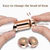 Facial Hair Remover for Women White Color with 2-pc Replacement Heads view 3