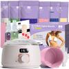 BLITZWAX Brazilian and Bikini Waxing Kit for Women, Hard Wax Warmer for Face, Legs, and Body, At Home Hair Removal Kit, Beginner Friendly, Quick Heating, 6 Packs Wax Beads view 1