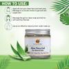 Organic Pure Aloe Vera Gel, 99% Aloe Vera Juice, Skin Moisturiser, Soothes Scalp, Treats Rashes, Heals Sunburn, Prevents Acne, Chemical-Free, Vegan, Hydrates and Nourishes Skin, for All Skin Types view 4