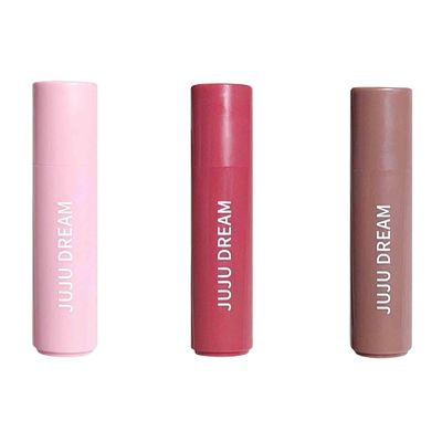 3 Color Tinted Lip Stick Set Moisturizing Lip Care with Natural Lip Tint Stain 3.2g Each for All Day Nourishment and Flattering Shades