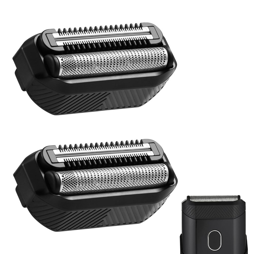 Replacement Foil Blade Compatible with MANSCAPED The HandymanFoil Blades for Portable Mens Travel Facial Hair Groomer(2Pack