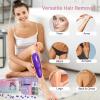BLITZWAX Brazilian and Bikini Waxing Kit for Women, Hard Wax Warmer for Face, Legs and Body, At Home Hair Removal Kit, Beginner Friendly, Quick Heating, Pink and Blue Gradient Color view 4