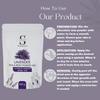 Face and Body Herbal Organic Wax Powder for Hair Removal 100g | 10 Minutes Painless Face and Body Hair Removal Powder for Women and Men | Wax Powder Chemical-Free (LAVENDER) view 3