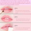 TIRDET 4 PCS Bee Lip Balm Honey Pot, Honey Coconut Watermelon Peach Sleeping Lip Mask Overnight with Sticks, Exfoliating Prevention Dry and Crack Lip Scrubs view 3