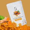 Face and Body Herbal Organic Wax Powder for Hair Removal 100g | 10 Minutes Painless Face and Body Hair Removal Powder for Women and Men | Wax Powder Chemical-Free (TURMERIC) view 2
