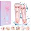 Electric Razor - Glide Pro 3.0 Razor, DuskOfficial - The Glide Pro 3.0 Razor, Silk Glide Pro Shaver, Painless Hair Removal, Wet & Dry for Leg Arm Underarm Pubic Area (Pink) view 1