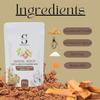 Face and Body Herbal Organic Wax Powder for Hair Removal 100g | 10 Minutes Painless Face and Body Hair Removal Powder for Women and Men | Wax Powder Chemical-Free (SANDAL WOOD) view 2