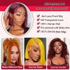 99j Burgundy 4x4 Straight Bob Wig Human Hair Hd Lace Closure Wigs Human Hair Gluless 100% Remy Human Hair for Women Transparent Lace 12 Inch view 4