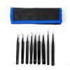 Black Tweezers For Facial Hair Women Men For Precise Grooming Of Eyebrows Professional Stainless Steel Eyebrow Tweezers view 1