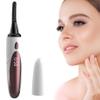 1 Set Heated Eyelash Curler Double-Sided Anti-Burn Electric Eyelash Curler 4 Temp Settings Heated Lash Curler Rechargeable Eyelash Curlers with Comb for Women Gifts White. view 1
