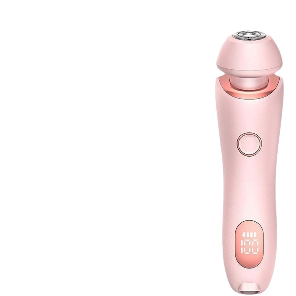 Electric Shaver, 2 in 1 Electric Shaver Razors for Women, Ipx7 Waterproof Wet Dry, Female Shaver for Private Area (Pink)(Pink)