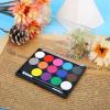 15 Colors Paint Makeup Set Face Body Water Soluble Painting Tool for Birthday Halloween New Year Entertainment,Halloween Party Paint Makeup view 1