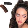 Upgrade Invisible Fluffy Hair PadNatural Hair Bump Clip for Volume,Fluffy Hair Pad Styling Insert ToolHair Bumps for Volume Insert,Hair Bump Clip for Volume (Dark Brown) view 1