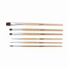6pcs Art Oil Paint Brushes Halloween Face Makeup Brush Watercolor Paint Brush view 1