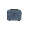 travelite Beautycase Hardshell Carry on Luggage, Bali, Cosmetic case with Organizer and Clip Function, 36 cm, 17 liters, Blue, Beautycase 36 cm, Hard shell beauty case view 1
