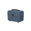 travelite Beautycase Hardshell Carry on Luggage, Bali, Cosmetic case with Organizer and Clip Function, 36 cm, 17 liters, Blue, Beautycase 36 cm, Hard shell beauty case view 2