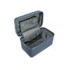 travelite Beautycase Hardshell Carry on Luggage, Bali, Cosmetic case with Organizer and Clip Function, 36 cm, 17 liters, Blue, Beautycase 36 cm, Hard shell beauty case view 4