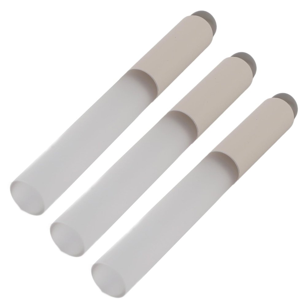 Silicone Lip Brush, Silicone Lip Applicator Silicone Lip Brush 3pcs Silicone Makeup Brush Soft Transparent Handle Portable Small Silicone Lipstick Applicators with Storage Box