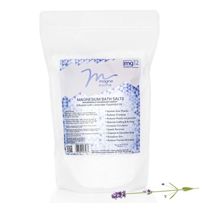 5.5lb MagneSoothe Lavender Magnesium Bath Salt