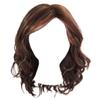 GABOR Fancy Chic Mid-Lenth Layered Tousled Bob Wig by Hairuwear, Average Cap - Medium Brown view 1