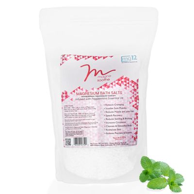 5.5lb MagneSoothe Peppermint Magnesium Bath Salt