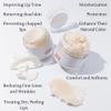 Lip Balm and Lip Scrub, Lip Moisturizer and Lip Exfoliator, Lip Treatment Set, Lip Exfoliator Scrub, Lip Care, Lip Butter, with Sugar, Coconut Oil, Shea Butter, Cocoa Butter, Sweet Almond Oil, Vanilla view 2