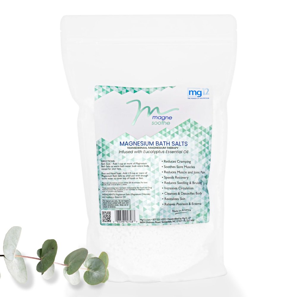 5.5lb MagneSoothe Eucalyptus Magnesium Bath Salt