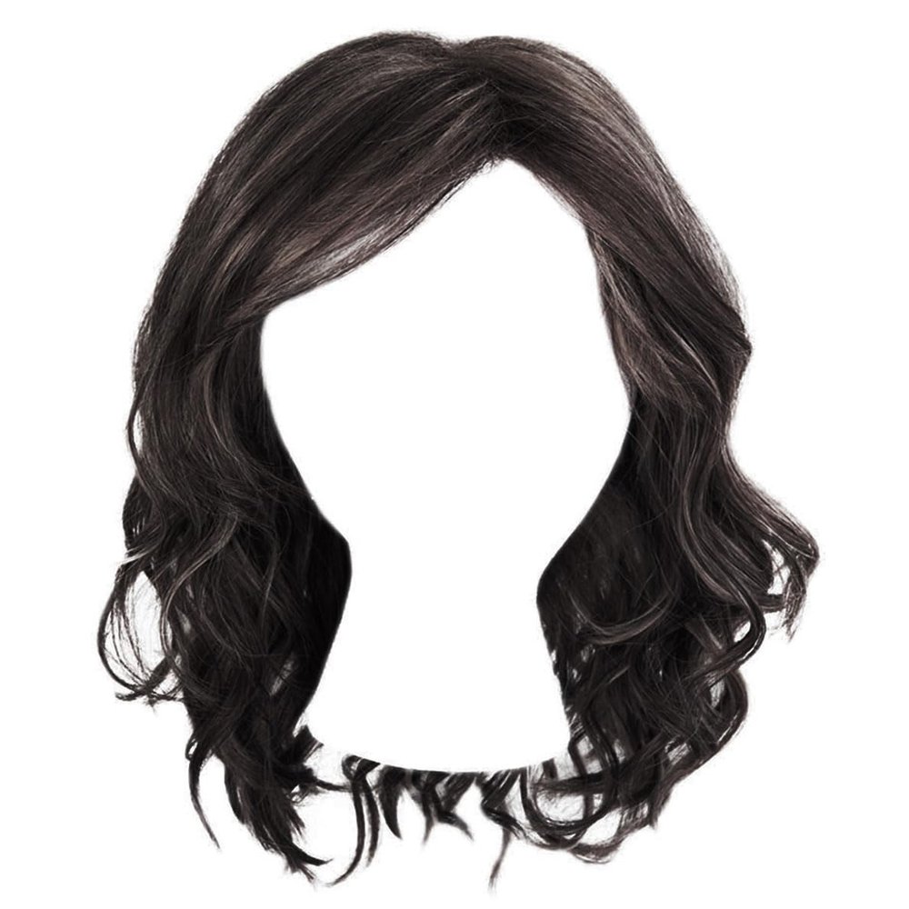 GABOR Fancy Chic Mid-Lenth Layered Tousled Bob Wig by Hairuwear, Average Cap - Light Red