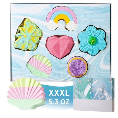 Fifth Imaginarium Bath Bombs Gift Set,6 Pcs XXXL (150 g) Bath Bombs, Rich in Essential Oil, Ideal Gift for Christmas,Birthday,Valentine's Day
