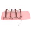 4 in 1 Makeup Bags Foldable Detachable Cosmetic Bag Removable Compartments Mesh Bags Roll Up Toiletry Bag Portable Travel Organizer view 3