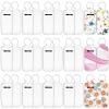 30 Pcs Sublimation Lipstick Holder Keychain Blanks Chapstick Holder, Bulk Neoprene Clip-on Sleeve Travel Key Ring Holder DIY Sublimation Blanks Products view 1