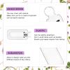 30 Pcs Sublimation Lipstick Holder Keychain Blanks Chapstick Holder, Bulk Neoprene Clip-on Sleeve Travel Key Ring Holder DIY Sublimation Blanks Products view 3