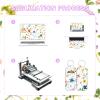 30 Pcs Sublimation Lipstick Holder Keychain Blanks Chapstick Holder, Bulk Neoprene Clip-on Sleeve Travel Key Ring Holder DIY Sublimation Blanks Products view 4