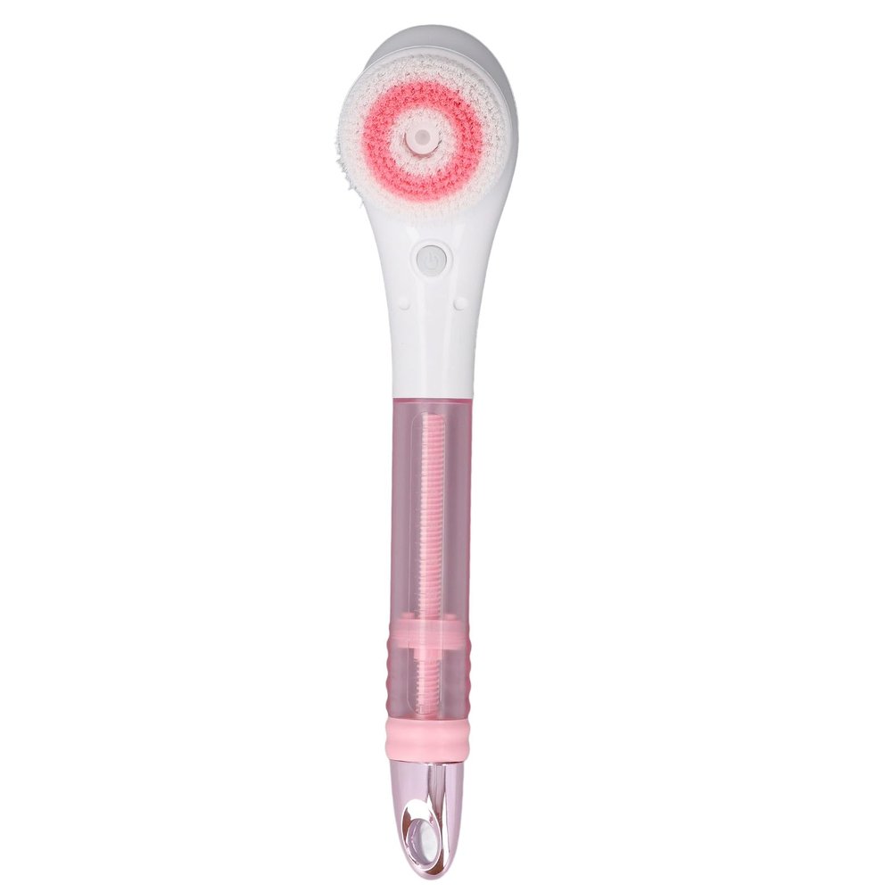 Masyrt Electric Body Brush Electric Bath Brush Automatic Back Scrubber Electric Back Scrubber Electric Body Scrubber Electric Body Brush for Showering (Pink)