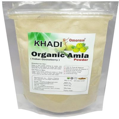 Amla Powder for Skin & Hair Care,Pure & Natural,100 Grams (Zipper Pouch)