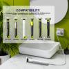5V One Blade Charger Compatible with Philips QP2724 QP2834 QP1924 QP4631 Charging Cord MG5910 MG7910 Power Adapter USB Cable White view 2