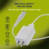5V One Blade Charger Compatible with Philips QP2724 QP2834 QP1924 QP4631 Charging Cord MG5910 MG7910 Power Adapter USB Cable White view 3