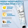 50 Sets Blue Flower Baby Shower Hand Cream Set, Favors Party for Guests Bridal Wedding Gift Bulk Baby Shower Travel Size Hand Cream Blue Flower with Thank You Card and Organza Gift Bags(blue flower) view 3
