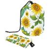 2PCS Colorful Sunflowers-391 Travel Cosmetic Bag Makeup Organizer, Drawstring Bathroom Cases - Cylindrical & Small Toiletry Bag view 1