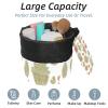 2PCS Artistic Cactus-124 Travel Cosmetic Bag: Your Ultimate Makeup Organizer & Bathroom Cases - With Drawstring, Cylindrical & Small Toiletry Bag view 2