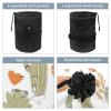 2PCS Artistic Cactus-124 Travel Cosmetic Bag: Your Ultimate Makeup Organizer & Bathroom Cases - With Drawstring, Cylindrical & Small Toiletry Bag view 3
