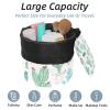 2PCS Artistic Cactus-112 Travel Cosmetic Bag: Your Ultimate Makeup Organizer & Bathroom Cases - With Drawstring, Cylindrical & Small Toiletry Bag view 2