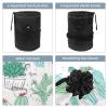 2PCS Artistic Cactus-112 Travel Cosmetic Bag: Your Ultimate Makeup Organizer & Bathroom Cases - With Drawstring, Cylindrical & Small Toiletry Bag view 3