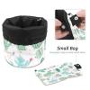 2PCS Artistic Cactus-112 Travel Cosmetic Bag: Your Ultimate Makeup Organizer & Bathroom Cases - With Drawstring, Cylindrical & Small Toiletry Bag view 4