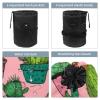 2PCS Artistic Cactus-130 Travel Cosmetic Bag Makeup Organizer: Stylish Bathroom Cases with Drawstring, Cylindrical & Small Toiletry Bag view 3