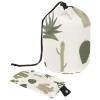 2PCS Artistic Cactus-125 Travel Cosmetic Bag Makeup Organizer Bag Bathroom Cases Toiletry Bag with Drawstring (Cylindrical bag and small bag) view 1
