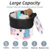 2PCS Colorful Cactus-24 Travel Cosmetic Bag: Your Ultimate Makeup Organizer & Bathroom Cases - With Drawstring, Cylindrical & Small Toiletry Bag view 2