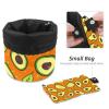 2PCS Green avocado-633 Travel Cosmetic Bag Makeup Organizer Bag Bathroom Cases Toiletry Bag with Drawstring (Cylindrical bag and small bag) view 4