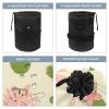 2PCS Colorful Cactus-50 Travel Cosmetic Bag Makeup Organizer: Stylish Bathroom Cases with Drawstring, Cylindrical & Small Toiletry Bag view 3