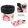 2PCS Green avocado-628 Travel Cosmetic Bag: Your Ultimate Makeup Organizer & Bathroom Cases - With Drawstring, Cylindrical & Small Toiletry Bag view 4